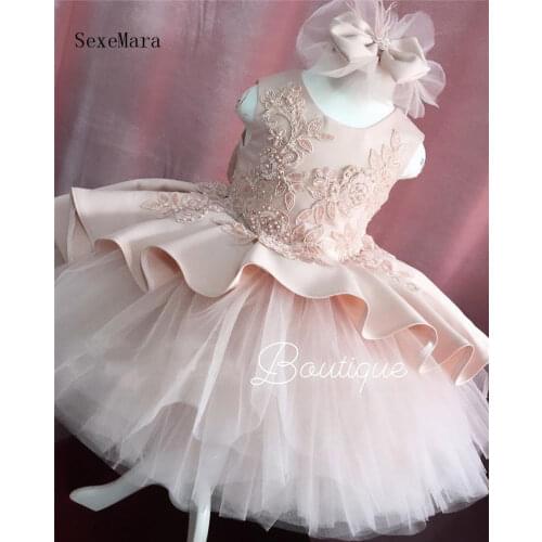 Girls Dresses Princess First Birthday Party Dress Kids Dresses for Girls Birthday Dress Vestido Wear