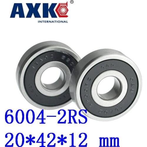 Rodamientos High Quality Deep Groove Ball Bearing 10pcs/lot Free Shipping 6004 2rs 6004rs 6004-2rs 6004rz 180104 20*42*12 Mm