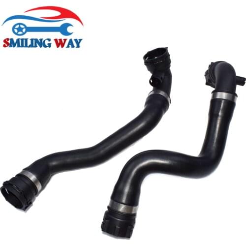 SMILING WAY# Upper & Lower Coolant Radiator Hose Pipe Connector For BMW E53 X5 3.0si 3.0L 2001 2002 2003 2004 2005 2006
