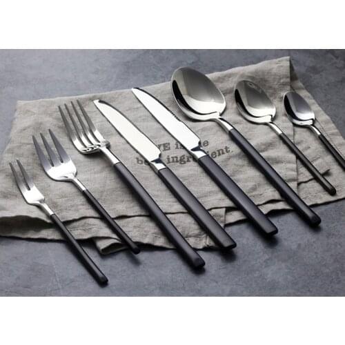 Stainless Steel Cutlery Dinnerware Set Dinning Tools Knife Fork
