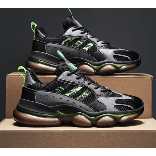 High Quality Mens Sneakers Breathable Running Shoes Microfiber leather Male Sports Shoes Auntum Winter Outdoor Men Walking Shoe