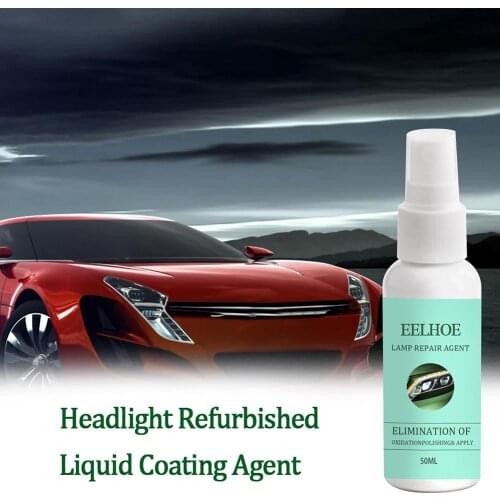 30/50ml Car Headlight Repair Fluid Scratch Remove Refurbishment Coating Oxidation Repair Polishing Tool Car Light Repair Agent