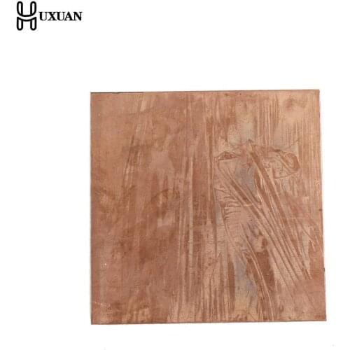 1pc New 99.9% Pure Copper Metal Sheet Plate Foil Panel 100*100*0.8MM For Industry Supply