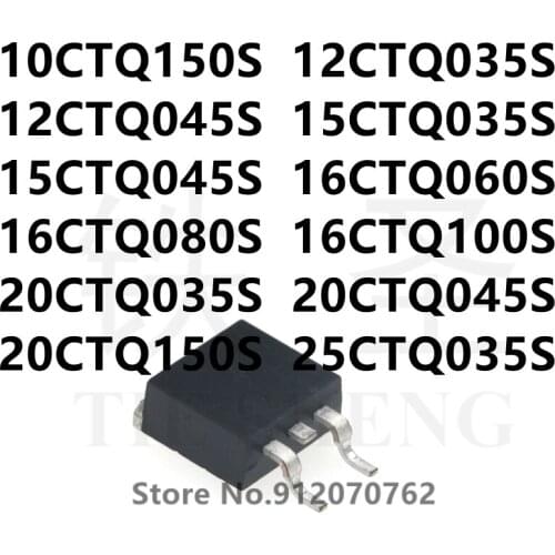 10PCS 10CTQ150S 12CTQ035S 12CTQ045S 15CTQ035S 15CTQ045S 16CTQ060S 16CTQ080S 16CTQ100S 20CTQ035S 20CTQ045S 20CTQ150S 25CTQ035S
