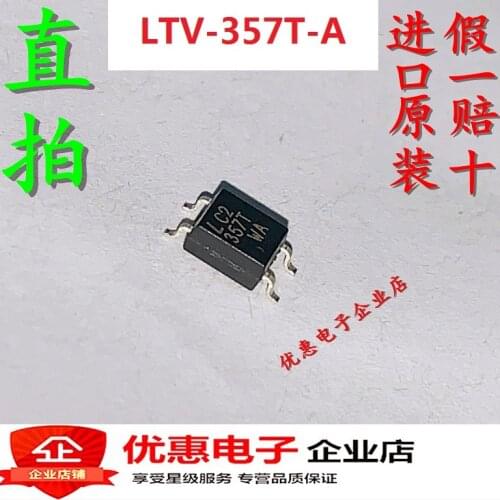 100% Original New 10pcs/Lot LTV357 LTV357T-A 357T SOP4