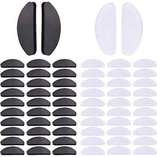 5 Pairs/lot New glasses Anti Slip Silicone Nose Pads for Eyeglasses Sunglass Glass Spectackles Wholesale