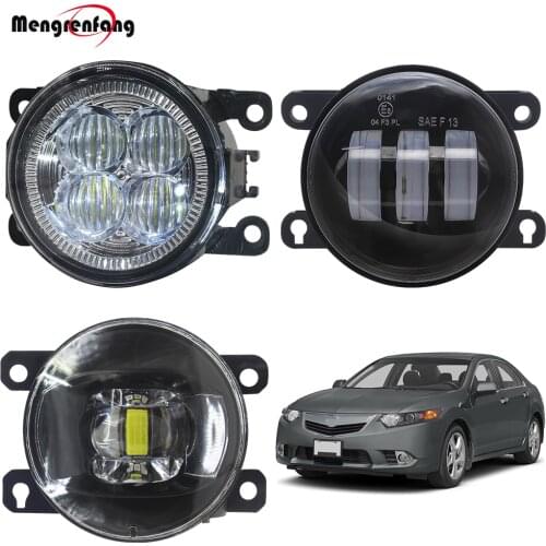 Fog Light Accessories Car H11 Front Bumper LED Fog Lamp DRL Daytime Running Light 12V For Acura TSX 2011 2012 2013 2014