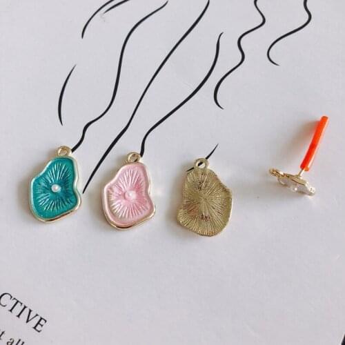 DIY Jewelry Accessories Color Lotus Leaf Pendant Jewelry Accessories Material