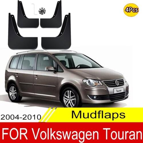 Car Mud Flaps For VW Touran Caddy 2004-2010 Mudflaps Splash Guards Mud Flap Mudguards Fender 2009 2008 2007 2006 2005