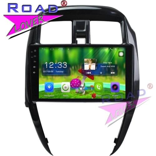 TOPNAVI Android 6.0 2G+32GB Quad Core 9" Car PC Head Unit Stereo For Nissan New Sunny GPS Navigation Auto Player MP3 NO DVD 2Din