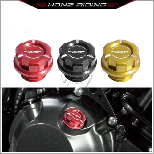 For Honda CBR650F After 2014 Motorcycle Engine Oil Cap Bolt Screw Filler Cover