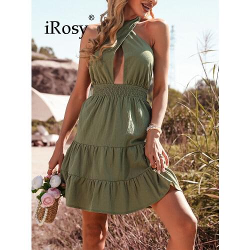 Летние платья из льна iRosy China At AliExpress