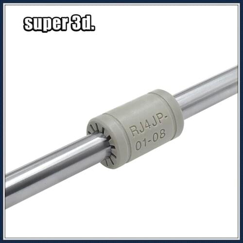 RJ4JP-01-08 Solid Polymer Igus Drylin LM8UU linear Bearing 8mm shaft For Anet A8 Prusa i3 Reprap 3d Printer parts