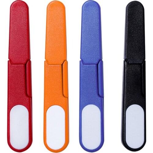 LMDZ Multicolor Sewing Scissors Snip Thread Cutter High Quality Handle Sewing DIY Craft Tool Small Plastic Yarn Sewing Scissors