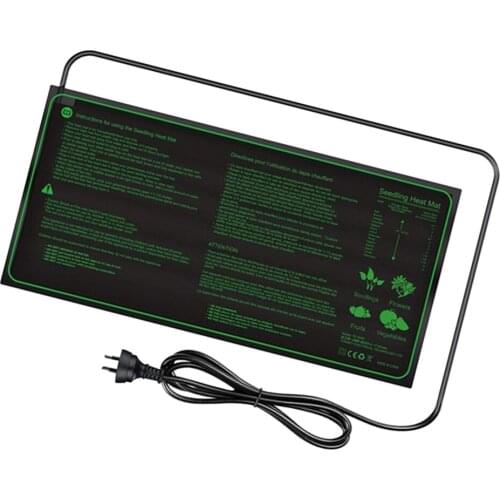 Heat Mat Pad Seeding seeds Humidity Propagation Germination Warm Hydroponic