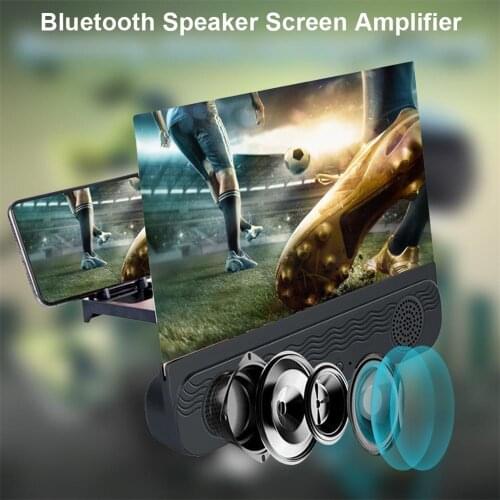 2021 New Screen Amplifier Anti-ultraviolet 4 In 1 Portable and Durable HD Phone Screen Magnifier Suitable For All Smart Phones