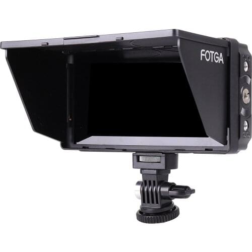 C50 FHD on-Camera Field Monitor 4K Input / Output Dual Battery Plate