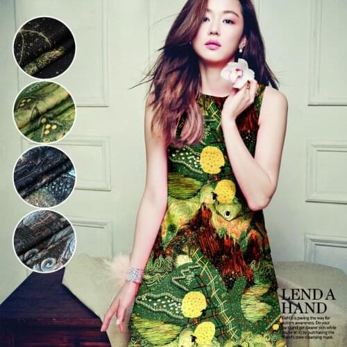 Silk organza satin fabric digital inkjet natural silk fabric transparent silk organza fabric wholesale silk cloth