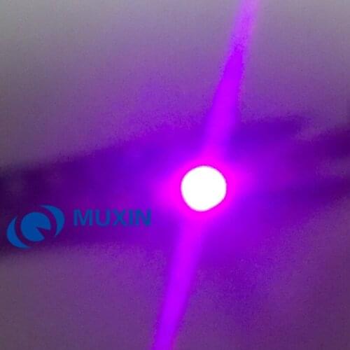 SMD 0805 (2012) Purple UV 500pcs Surface Mount LED Chips 20mA DC 3V Ultraviolet 395nm - 400nm LED Light Emitting Diode Lamp