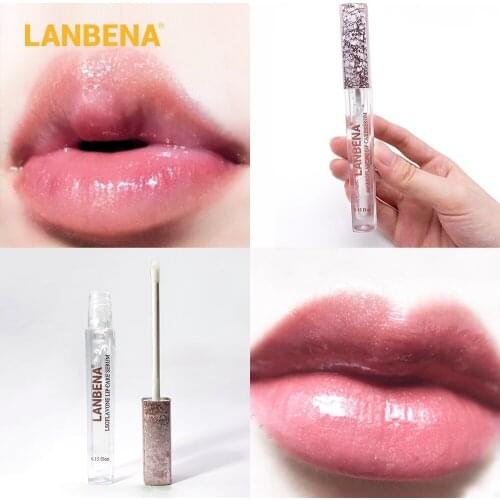 LANBENA Brand Lips Plumper Lip Care Serum Repairing Reduce Lip Mask Fine Lines Increase Moisturizing Lip Elasticity