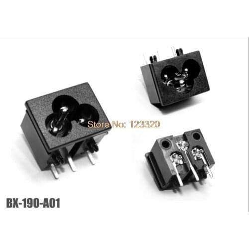 20pcs/lot AC Power Socket SS-190 Industrial Socket Adapter Plug