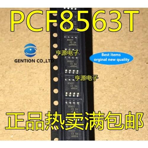 20Pcs PCF8563 PCF8563T 8563T SOP8 PCF85163 PCF85163T in stock 100% new and original