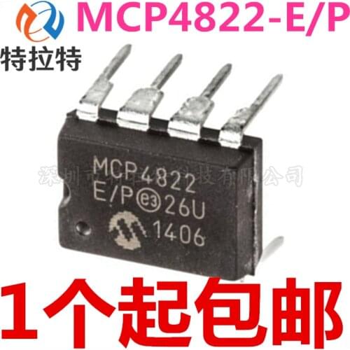 5pcs/lot MCP4822-E/P MCP4822-EP MCP4822E/P MCP4822EP MCP4822 DIP8