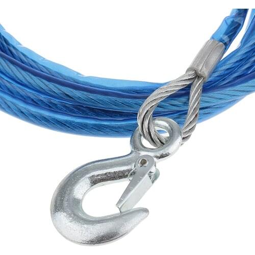 Auto Truck 5 Tons Heavy Duty Car Road Emergency Towing Strap Cable Hook Rope