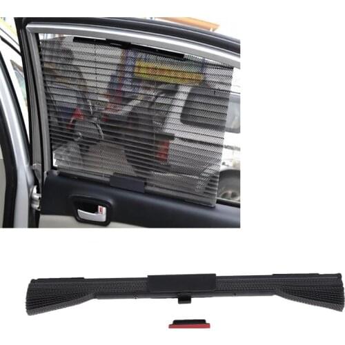 Car Side Window Sunshades Curtain Retractable Sun Block Automatic Blinds Car Sunshade Protector