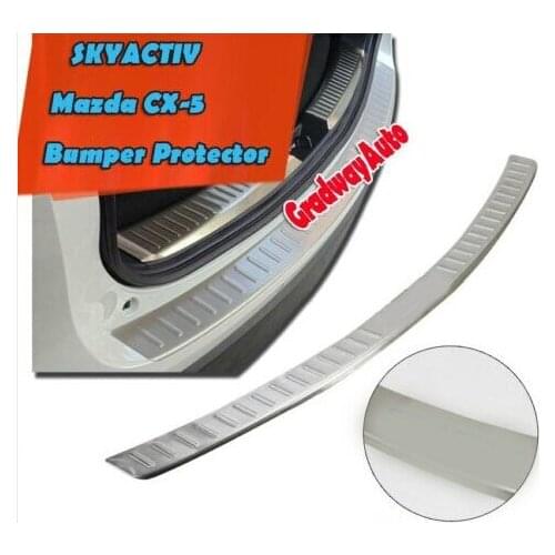 Car Rear Bumper Sill Protector Diffuser Spoiler Guards Trim For Mazda CX-5 CX5 2012 2013 2013 2014