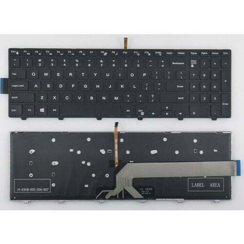 NEW DELL Inspiron 15 5000 5547 US Layout Keyboard backlit 0g7p48