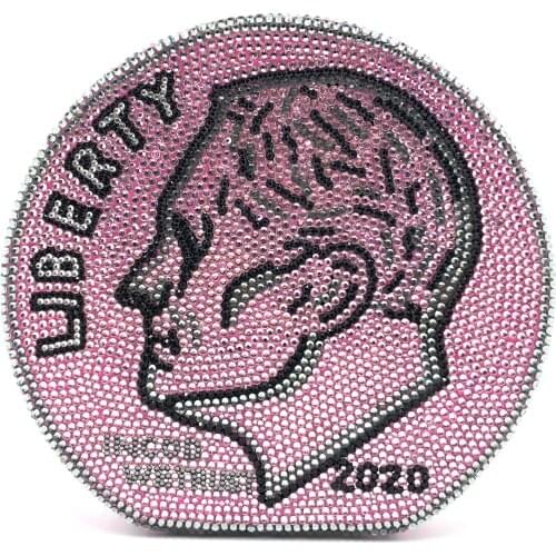 Bee In Fly Luxury Shiny Hand Inlaid Diamond Evening Bag Dollar Coin Clutch WomenS Wedding Zero Wallet Party Cocktail Party Bag