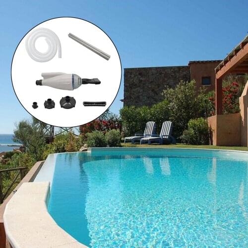 Above Ground Swimming Pool Hand Held Jet Vacuum Cleaner Spa & Hot Tub Suction Vacuum Cleaner
