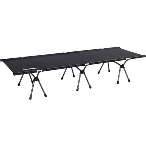 Outdoor Bed Portable Lightweight Fishing Folding Chair Outdoor Leisure Folding Camping Cot Collapsible Comfy Single Person Bed