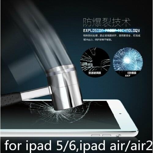 ULTRA CLEAR Tempered Glass Screen Protector Film Guard For Apple iPad 5 6 mini 1 2 3 4 New iPad Air iPad Pro 9.7" 10.2 10.9 11