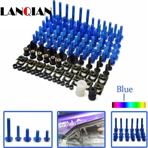 Motorcycle cnc Fairing Bolt Screw Fastener For BMW HP2 Enduro HP2 Megamoto HP2 C600 C65F R K 650 700 800 1200 1300 GS R