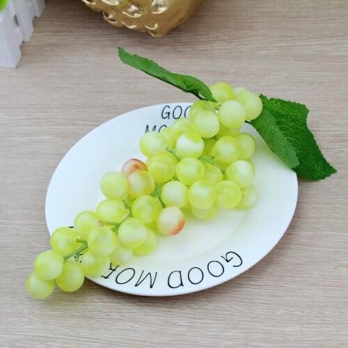 1string 10/36 grapes Artificial Fruits Grapes Artificial Fake Fruits DIY Simulation for Christmas Home Wedding Decoration