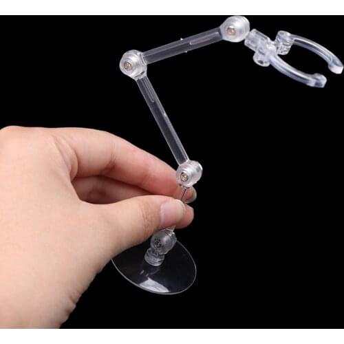 2pcs Doll Stands Figure Display Bracket Action Base For 1/144 SHF Saint Sic Robot Model Effect Stage Act Suit