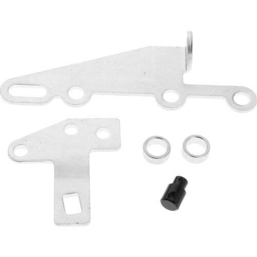 35498 Shifter Cable Bracket & Lever Kit Fits for Turbo TH400 TH350 TH250 700R4, Made from hi-grade material for durability