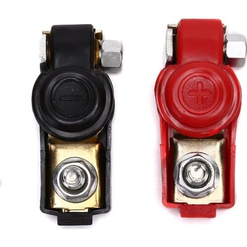Car Boat Battery Terminal Connector Top Positive Negative Heavy Duty Universal