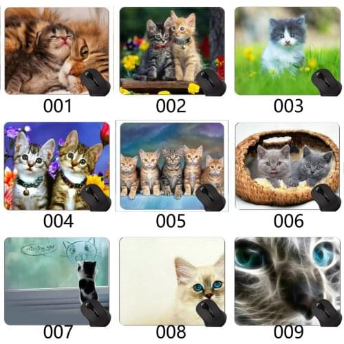 Mouse Pad,Kitten animal cute cat Home Office Computer Accessories Mousepads