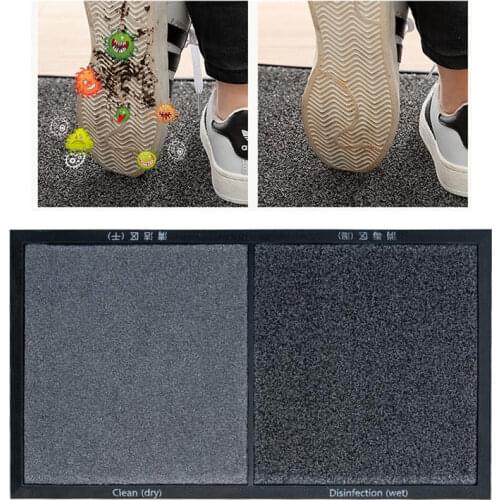 Doormat Shoes Mat Sanitizing Entry Rug Disinfection Mat Disinfecting Pad Washable Floor Mat Wet And Dry Door Entrance Mats U3