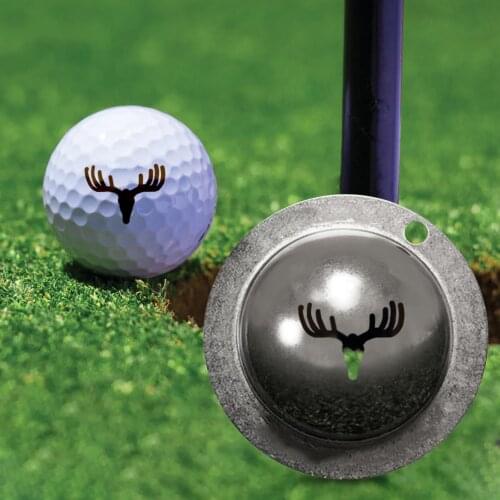 Golf Ball Liner Line Marker Stainless Steel Stencil Marker Pen Liner Golf Ball Drawing Alignment Stencils Marking Putting Clip