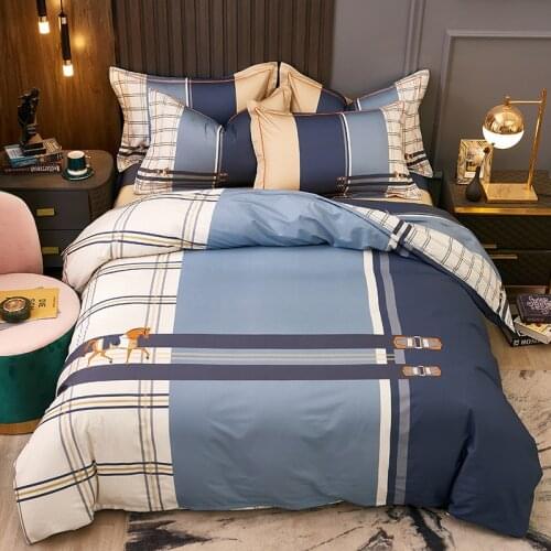 Pure Cotton four-piece bedding sets Cartoons Large version bed linings Four piece suit Cotton sheets quilt Bed sheet Gift set