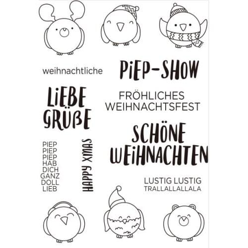 SHOW Transparent Clear Silicone Stamp/Seal for DIY scrapbooking/photo album Decorative clear stamp A851