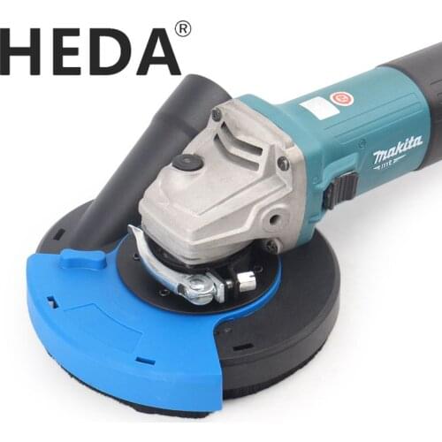 HEDA 4/5 Inch Universal Surface Polishing Dust Shroud For Angle Grinder Dust Collector Attachment Cover Tool Durable