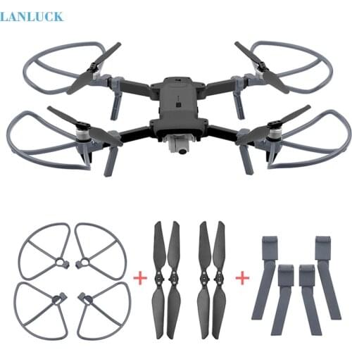 2pairs Foldable CW CCW Propellers for FIMI X8 SE 2020 Propeller Guard Landing Gear Support Heighten Leg Drone Accessories