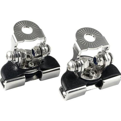 2pcs Stainless Steel Universal Car Auto Hood LED Work Light Bracket Holders Rotatable Headlight Auxiliary Mount Bracket