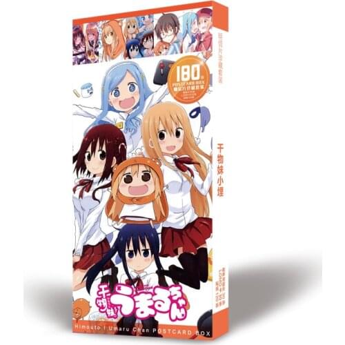 Anime Himouto! Umaru-chan Umaru Doma Fanart Postcard Post Cards Sticker Artbook Gift Cosplay Props Book Set New Collection