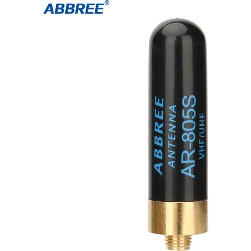 2/5/10PCS ABBREE AR-805SMini Short SMA-F Antenna For Ham Radio Baofeng UV-5R BF-888S UV-82 UV-S9PLUS Walkie Talkie